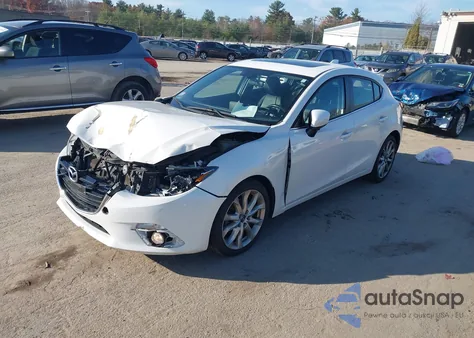 2015 Mazda 3 Touring from USA, damaged, VIN JM1BM1L36F1240407